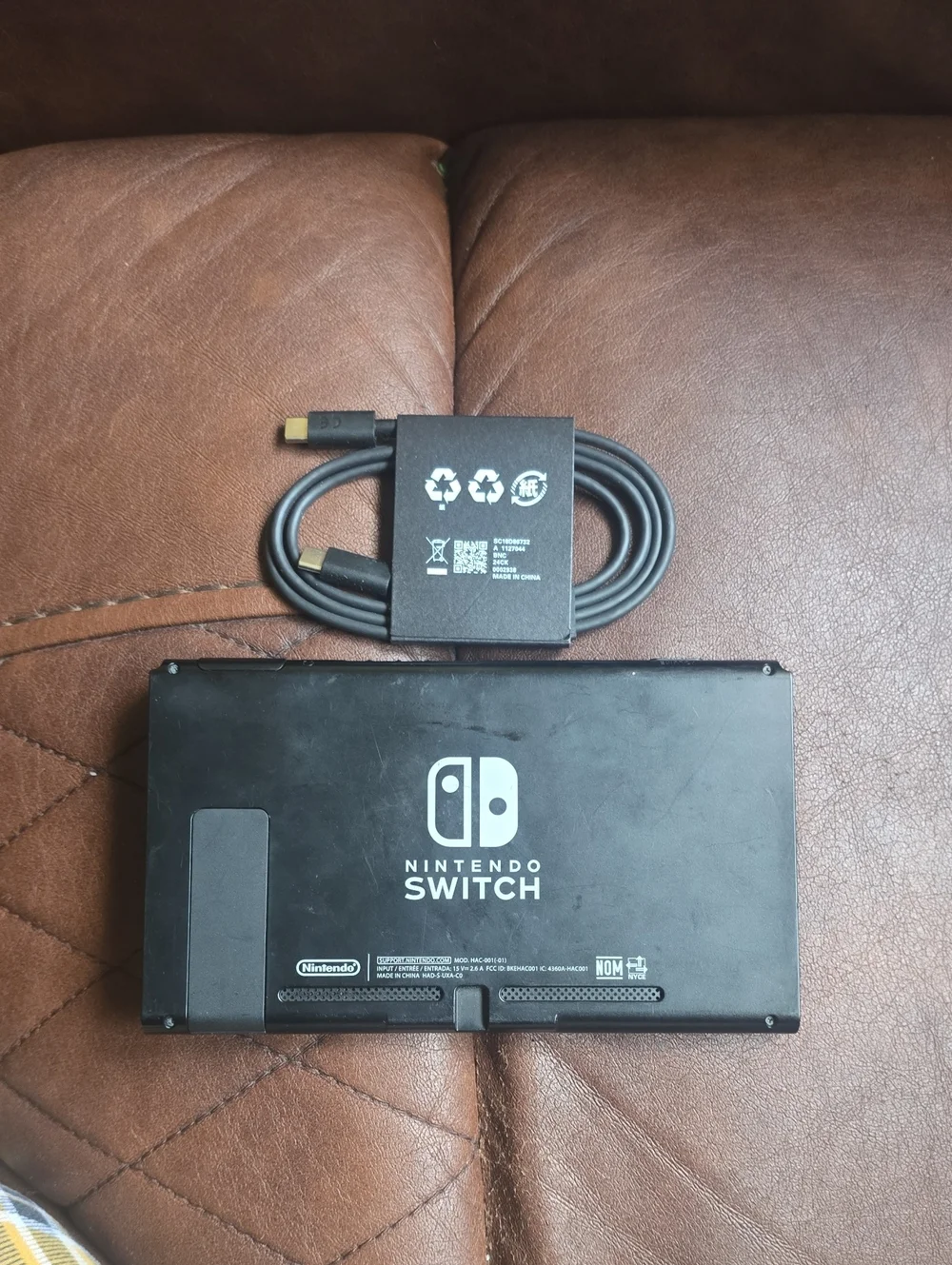 Nintendo Switch Dock and HDMI Cable - Black